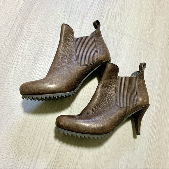 Pedro Garcia Yoad Ankle Booties Distressed Leather - Picture 1 of 15